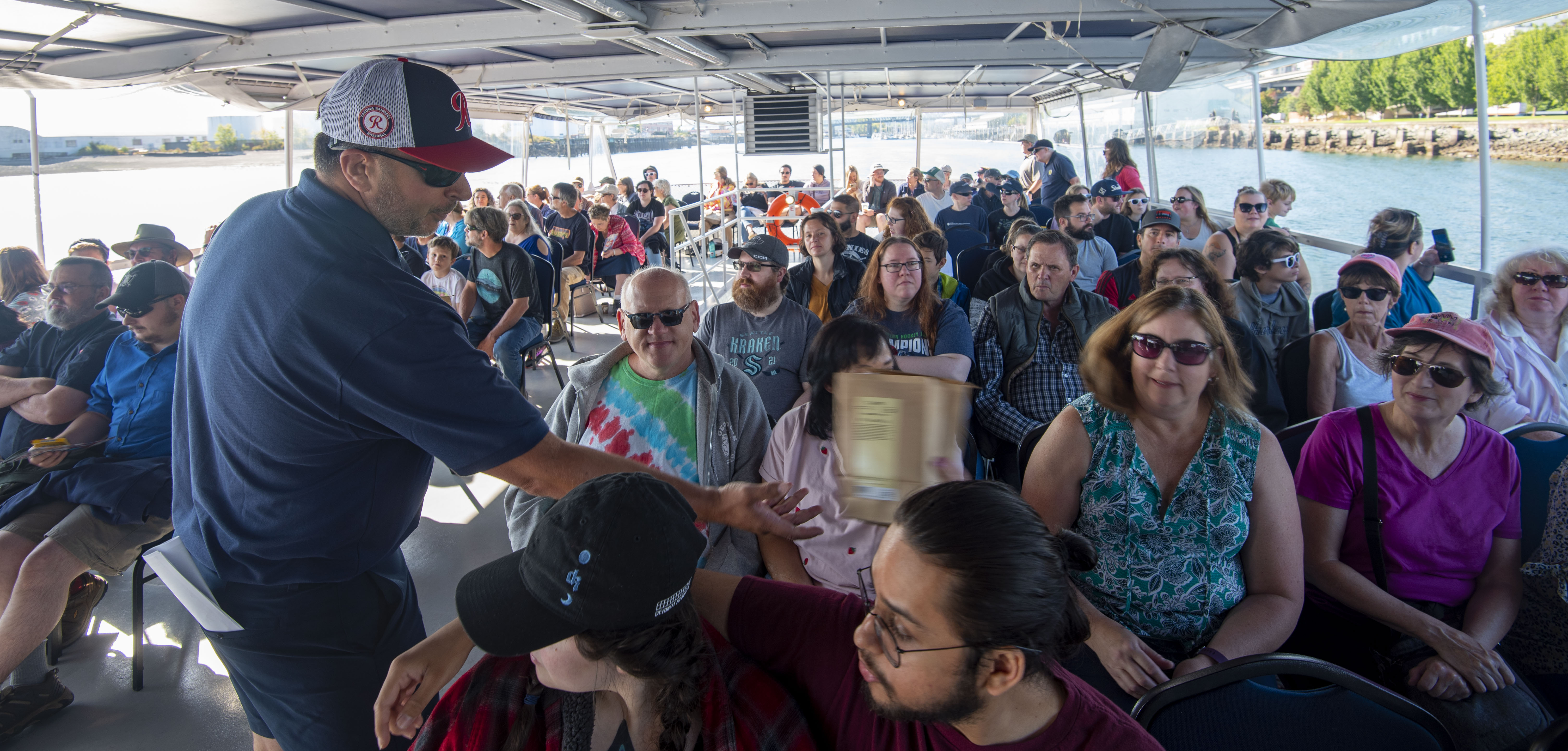 Cookies on the first tour of the day. 